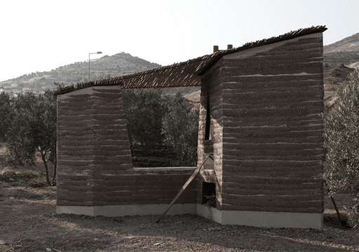 RAMMED EARTH OVEN THE OLIVE TREES 2
